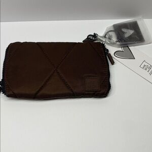 NWT IHKWIP x Shawn Killinger double eyewear pouch-Brown